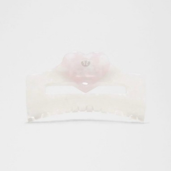 lululemon athletica Accessories - New AUTH Lululemon Heart Shape Hair Clip